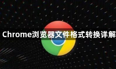 Chrome浏览器文件格式转换详解1