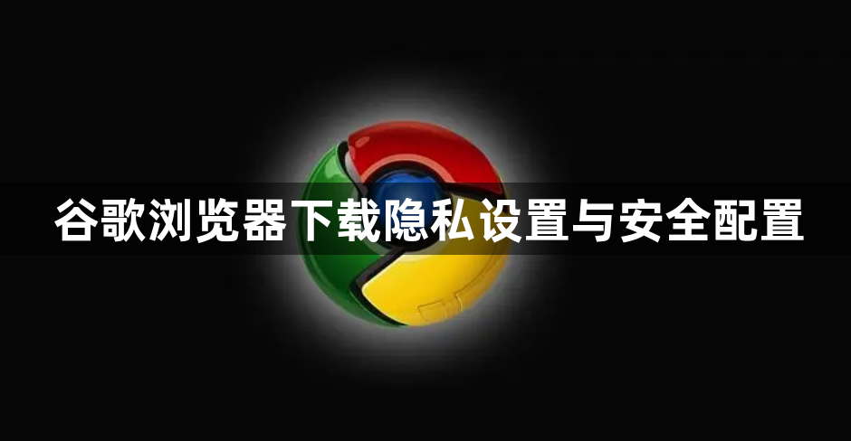 谷歌浏览器下载隐私设置与安全配置1
