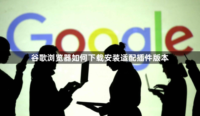 谷歌浏览器如何下载安装适配插件版本1