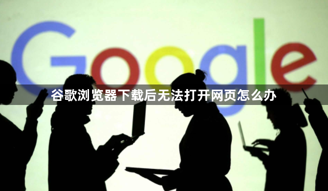 谷歌浏览器下载后无法打开网页怎么办1