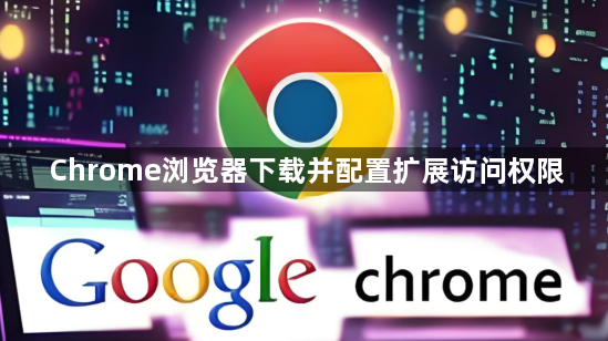 Chrome浏览器下载并配置扩展访问权限1