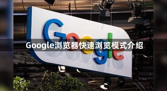 Google浏览器快速浏览模式介绍1