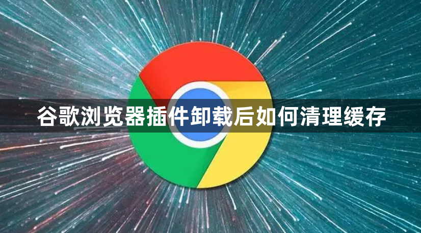 谷歌浏览器插件卸载后如何清理缓存1