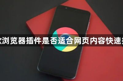 谷歌浏览器插件是否适合网页内容快速搜索1