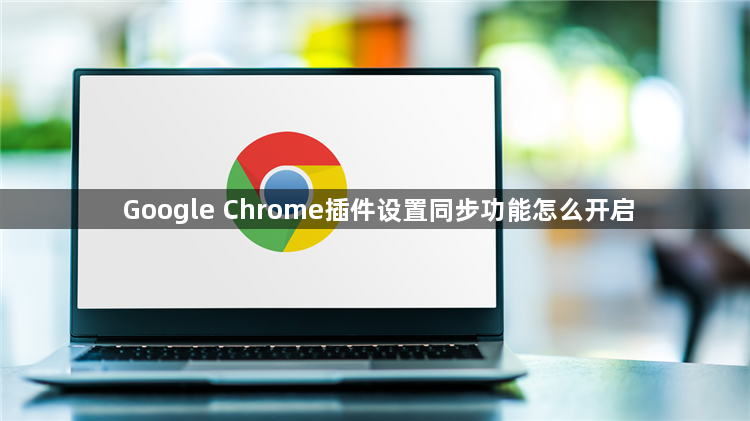 Google Chrome插件设置同步功能怎么开启1