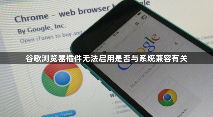 谷歌浏览器插件无法启用是否与系统兼容有关1