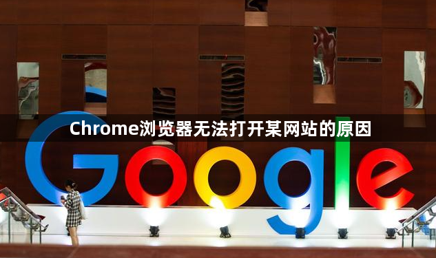 Chrome浏览器无法打开某网站的原因1