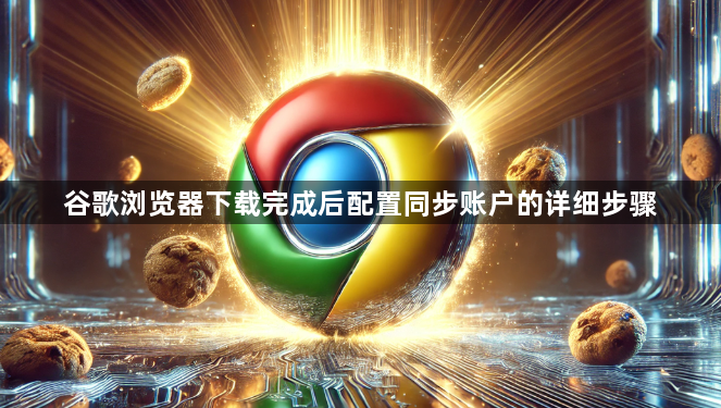 谷歌浏览器下载完成后配置同步账户的详细步骤1