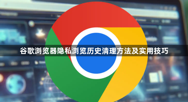 谷歌浏览器隐私浏览历史清理方法及实用技巧1